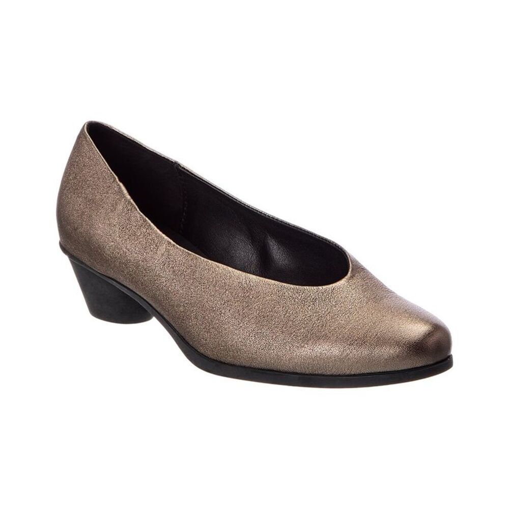 Arche Cynoa Leather Pump, Gold